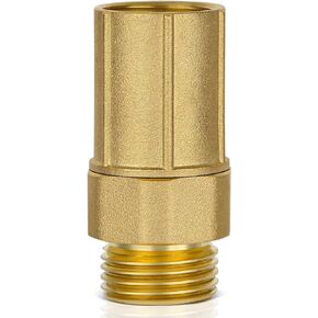 25 PSI Brass Pressure Regulator For Drip Irrigation System, 3/4" FHT × 3/4“ MHT Thread Type, Pressure Reducer Low Flow Valve, Duarable and Lead-free