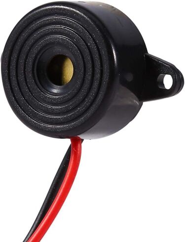 3-Pack DC 3V-24V Active Piezo Electric Buzzer Piezo Electronic Buzzer Alarm Active Buzzer Loud Continuous Sound with 100mm Sound Cable in Saudi Arabia