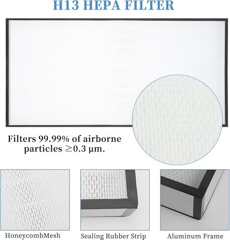 Vertical Laminar Flow-Hood Fan-Filter-Unit Yzzwer - Clean Bench FFU HEPA Filters for Class 100/ISO 5 Cleanliness in Clean Mycology and Mushroom Room 47.2" x 23.6" x 29" Working Area 110V in Kuwait