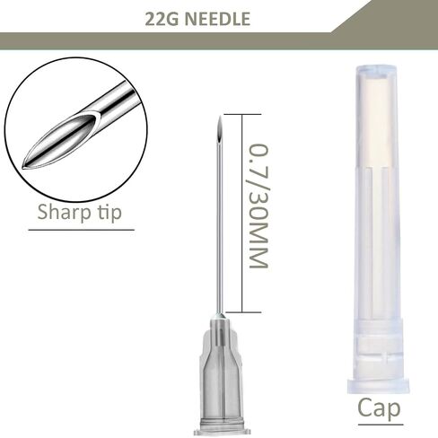 5 Pack 10ml Plastic Syringe with Needle, Syringe for Liquid, Oral, Scientific Labs, Measurement, Dispensing, Feeding Pets, Oil or Glue Applicator, Individually Wrapped (10 ML) in Saudi Arabia