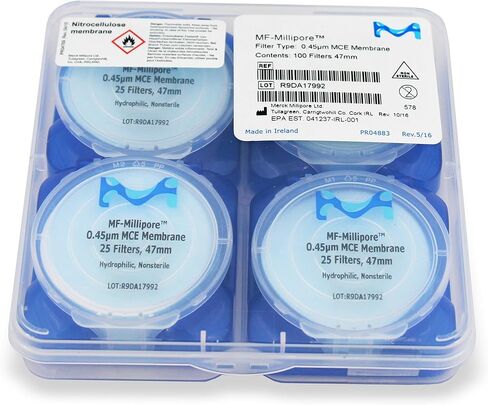 شركة Applied Membranes Inc. طقم اختبار المياه بمؤشر كثافة الطمي، طقم اختبار المياه المحمول SDI مع حقيبة حمل في الموقع و2 مرشحات اختبار SDI in Saudi Arabia