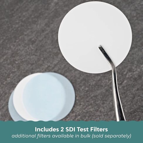 شركة Applied Membranes Inc. طقم اختبار المياه بمؤشر كثافة الطمي، طقم اختبار المياه المحمول SDI مع حقيبة حمل في الموقع و2 مرشحات اختبار SDI in Saudi Arabia