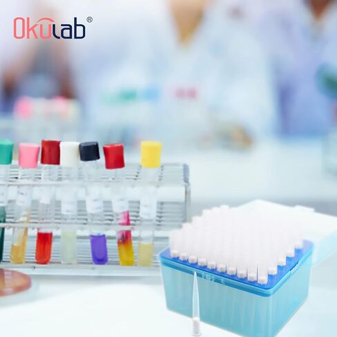Pipette Tips with Filter, Natural, PP Material, Vol. 100ul Universal Pipette Tip, 960 Tips, PTF100A960 in Saudi Arabia