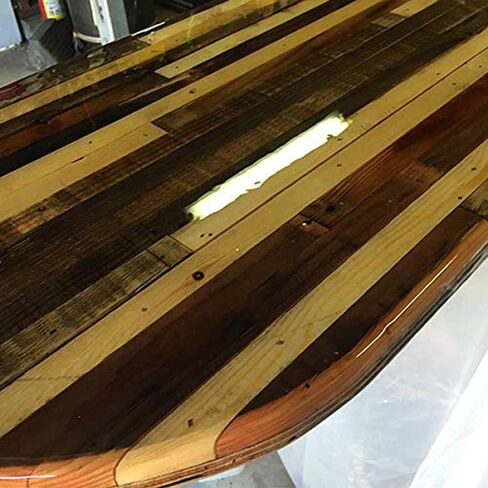 TotalBoat Table Top Epoxy Resin 1 Gallon Kit - Crystal Clear Coating and Casting Resin for Bar Tops, Table Tops, Wood, Concrete, Epoxy Art & Crafts in Saudi Arabia