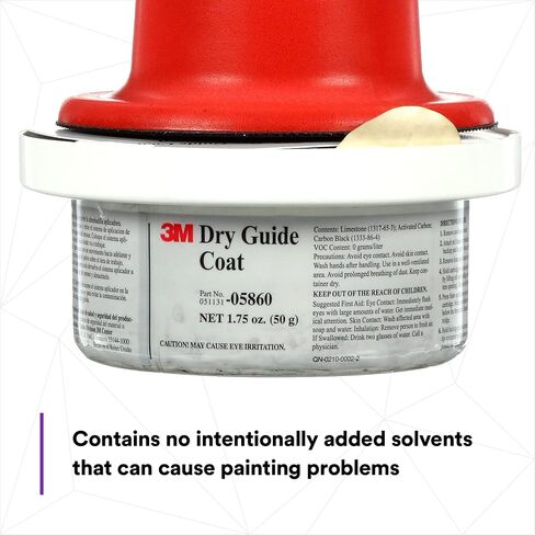 3M Dry Guide Coat Kit 05861, Carbon Black Powder, No Ripples, No Masking, 1.75 oz (50 g) in Saudi Arabia