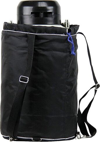 U.S.SOLID 3L Liquid Nitrogen Container LN2 Tank Cryogenic Dewar Semen Flask with Straps 6 Canisters Carry Bag in Saudi Arabia