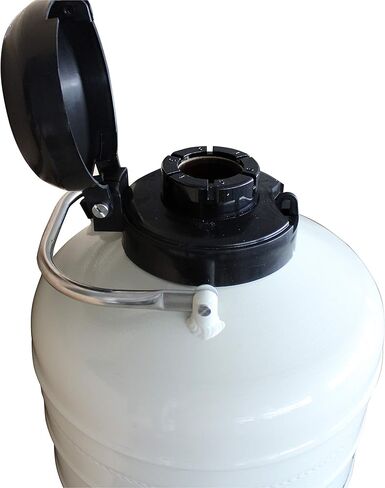 HFS(R) حاوية مبردة من سبائك الألومنيوم خزان Ln2 السائل للنيتروجين مع 6 علب حقيبة حمل/غطاء حماية (3 لتر) in Kuwait