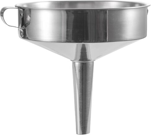 7 inch Stainless Steel Funnel with 120 Mesh Welded Filter Screen for Transferring Liquid, Oil, Powder, Resin in Saudi Arabia