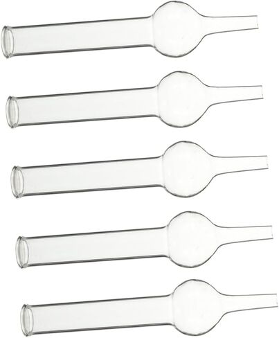 5 قطع من معدات التجربة، أنابيب تجفيف زجاجية لتعليم أنبوب تجفيف زجاج البورسليكات، أنبوب تجفيف هواء الكيمياء، أنابيب تجفيف زجاجية أحادية الكرة، أنبوب تجفيف زجاجي in Kuwait