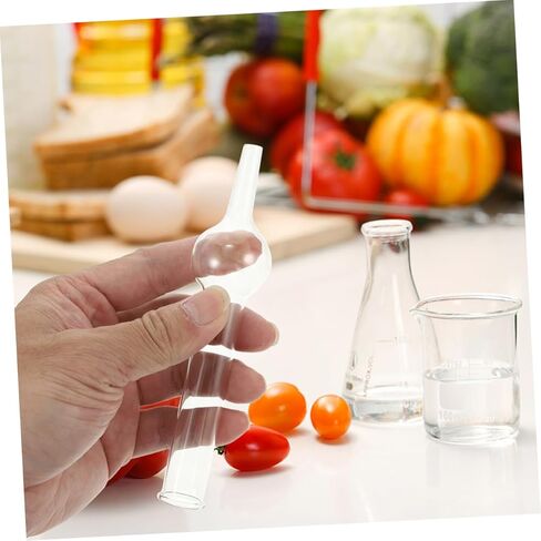 5 قطع من معدات التجربة، أنابيب تجفيف زجاجية لتعليم أنبوب تجفيف زجاج البورسليكات، أنبوب تجفيف هواء الكيمياء، أنابيب تجفيف زجاجية أحادية الكرة، أنبوب تجفيف زجاجي in Kuwait