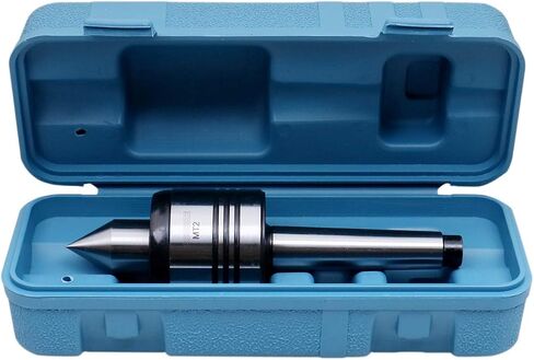 Accusize Industrial Tools MT4 Precision Medium Duty Live Center, Overall Length 8.35'', 0537-6438 in Saudi Arabia