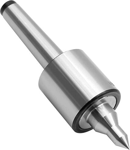 MT2 Live Center 2MT 60 Degree Morse Taper 2 Live Center 220 LB Load Capacity Precision 0.000197'' CNC Long Spindle Lathe Tool in Saudi Arabia