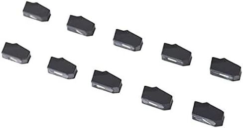 Accusize Industrial Tools Gtn-3 PVD Coated Self-Lock Carbide Cut-Off Inserts, 0 Deg, Cutting Stainless Steel, 10 Piece Set, 2403-6004x10 in Saudi Arabia