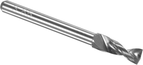 uxcell PCB Drill Bits 4mm Tungsten Carbide Spiral Flute Jewelry CNC Engraving Print Circuit Board Micro Drill Bits 1/8" Shank in Saudi Arabia