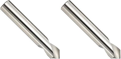 YG-1 - 0241L High Speed Steel NC Spotting Drill Bit, Uncoated (Bright), Straight Shank, Slow Spiral, 90 Degree, 3/8" Diameter x 3-1/2" Length (Pack of 1) in Saudi Arabia