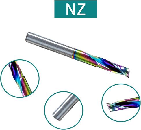 1/4" Cutting Diameter Single Edge milling bit Set for Aluminum, Wood, Copper, alloys, Non-Ferrous Metals, Plastics and Soft Materials in Kuwait