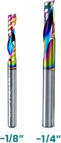 1/4" Cutting Diameter Single Edge milling bit Set for Aluminum, Wood, Copper, alloys, Non-Ferrous Metals, Plastics and Soft Materials in Kuwait