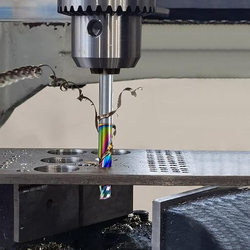 1/4" Cutting Diameter Single Edge milling bit Set for Aluminum, Wood, Copper, alloys, Non-Ferrous Metals, Plastics and Soft Materials in Kuwait