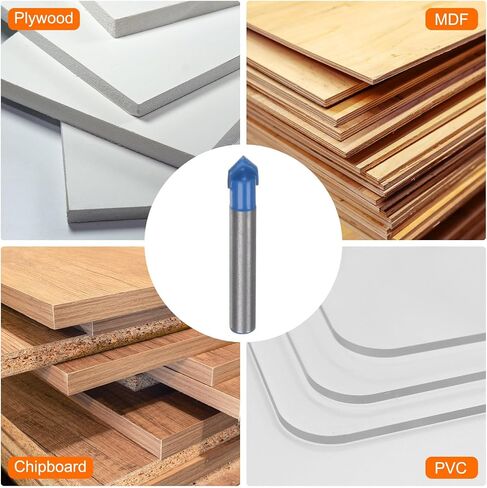 لقم التوجيه 5/16 "ضياء 1/4" عرقوب 90 درجة فولت نوع نهاية مطحنة كربيد لأعمال النجارة والنجارة والنقش أدوات تقطيع الحواف in Saudi Arabia