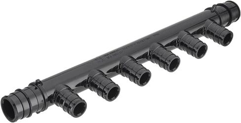 (عبوة من قطعتين) EFIELD Pex Manifold 6 منافذ مفتوحة Pex-A توسيع بولي PPSU Manifold 3/4 صندوق، منفذ 1/2 بوصة (6 منافذ)، ASTM F1960 in Saudi Arabia