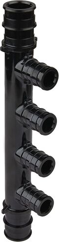 (عبوة من قطعتين) EFIELD Pex Manifold 6 منافذ مفتوحة Pex-A توسيع بولي PPSU Manifold 3/4 صندوق، منفذ 1/2 بوصة (6 منافذ)، ASTM F1960 in Saudi Arabia