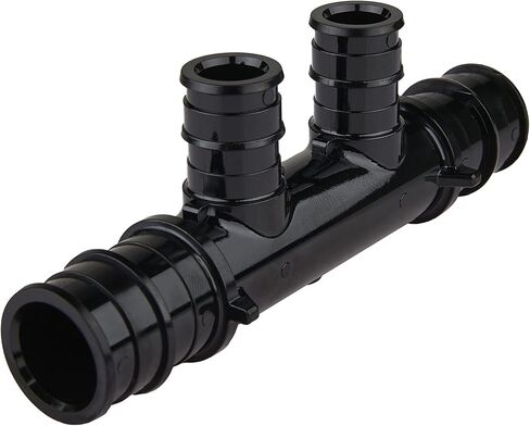 (عبوة من قطعتين) EFIELD Pex Manifold 6 منافذ مفتوحة Pex-A توسيع بولي PPSU Manifold 3/4 صندوق، منفذ 1/2 بوصة (6 منافذ)، ASTM F1960 in Kuwait