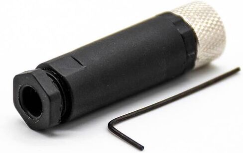 5PCS M8 Field Wireable Connector Straight 3 Pin Male Assemble Type Plug Unshiled in Saudi Arabia