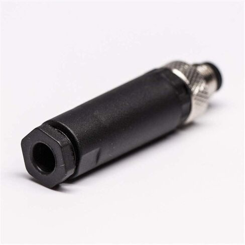 5PCS M8 Field Wireable Connector Straight 3 Pin Male Assemble Type Plug Unshiled in Saudi Arabia