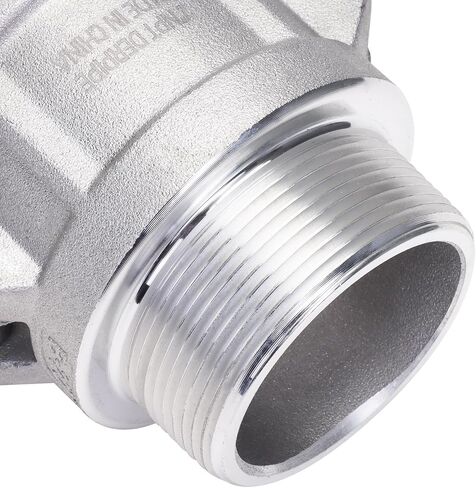 تركيبات Camlock من الألومنيوم - 2 بوصة قفل كامة أنثى × 2 بوصة ذكر NPT نوع B خرطوم أخدود محول فصل سريع (عبوة من 2) in Saudi Arabia