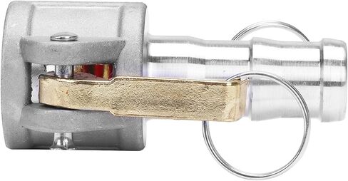 تركيبات Camlock من الألومنيوم - 2 بوصة قفل كامة أنثى × 2 بوصة ذكر NPT نوع B خرطوم أخدود محول فصل سريع (عبوة من 2) in Kuwait