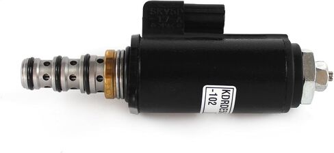 YB35V00005F1 KDRDE5K-31/30C50-107 صمام الملف اللولبي للمضخة الهيدروليكية لحفارة كوبيلكو SK160-6E SK200-6E SK210-6E SK230-6E SK330LC-6E SK480LC-6E in Saudi Arabia