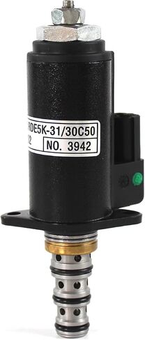 YB35V00005F1 KDRDE5K-31/30C50-107 صمام الملف اللولبي للمضخة الهيدروليكية لحفارة كوبيلكو SK160-6E SK200-6E SK210-6E SK230-6E SK330LC-6E SK480LC-6E in Saudi Arabia