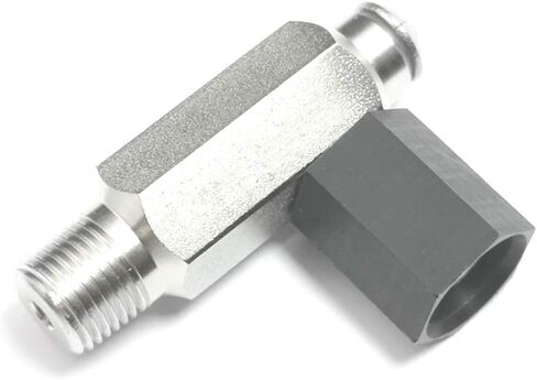 تركيبات Luer مع 303 من الفولاذ المقاوم للصدأ، قابلة للفصل، 1/8 بوصة NPT وقفل Luer (عبوة من 1) in Kuwait