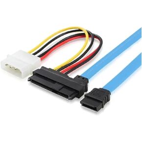 AS Adapter Cable S/A/S to SATA 29 Pin Famale 4 Pin Male Cable Connector Adapter Converter for Hard Disk Drive Power Cable Adapter in Kuwait