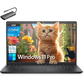 Dell Inspiron 15 15.6 "كمبيوتر الكمبيوتر المحمول الشاشة اللمس لدراسة الطلاب وأعماله ، 13th Gen Intel 10-Core I5-1334U (Beat i7-1250U) ، 32GB DDR4 RAM ، 1TB PCIE SSD ، FHD ، WIFI6 ، Windows 11 PRO (READED) in Kuwait