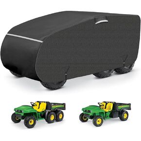 غطاء UTV مقاوم للماء يحل محل John Deere بالحجم الكامل Crossover XUV 835 و865 سيارة المرافق 3 مقاعد مع أبازيم مقاومة للرياح لحماية الغبار والثلج والمطر in Kuwait