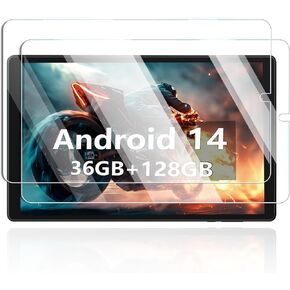 Screen Protector for POWMUS BK002 2025 Android 14 Tablets 10 Inch Tablet, Anti-Scratch 9H Hardness Touch Sensitive 2.5D Rounded Edges Bubble Free Easy to Install,2 Pack. in Kuwait