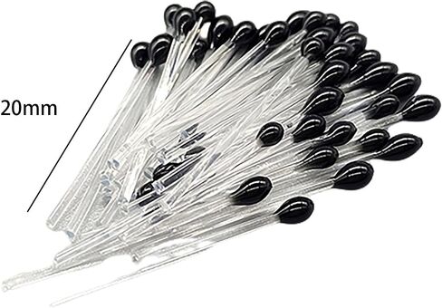 50pcs سلطعون وروبيان مكونات العيون لربط الذبابة في المياه العذبة والمياه المالحة in Saudi Arabia