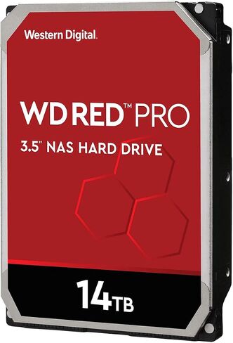 WD Red Pro WD141KFGX - 14 TB 7200 RPM 512 MB 3،5 ZOLL SATA 6 GBit/S in Saudi Arabia