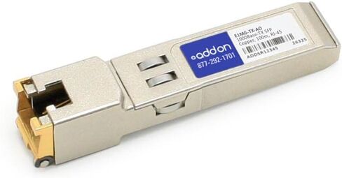 AddOn Brocade E1MG-TX Compatible TAA Compliant 1000Base-TX SFP Transceiver (Copper, 100m, RJ-45) in Saudi Arabia