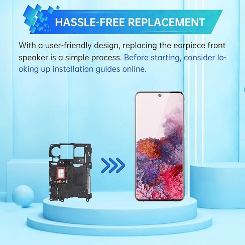 بالنسبة إلى Samsung Galaxy S20 FE 5G سماعة الأذن ، استبدال السماعة البديلة للسماعات النمطية الإصلاح بديل للقطعة الأذن in Kuwait