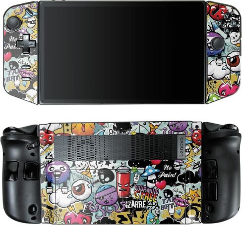 ألعاب الجلد متوافقة مع Lenovo Legion Go - Graffiti غير تقليدي - غطاء ملصق واقي فينيل 3M Premium 3M - سهل التقديم | مصنوع في الولايات المتحدة الأمريكية من قبل Mayyskins in Kuwait