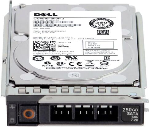 Dell 250GB 7.2K 6Gbps SATA 2.5 HDD 512n (DNTWD) (Renewed) in Saudi Arabia