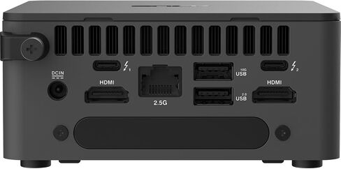 ASUS Intel NUC 13 Pro NUC13ANHI7 Mini Desktop Computer - Intel Core i7-1360P 12-Core up to 5.0 GHz, 32GB RAM, 1TB PCIe SSD + 1TB HDD, Intel Iris Xe Graphics, WiFi 6E + Bluetooth 5.3, Windows 11 Pro in Saudi Arabia