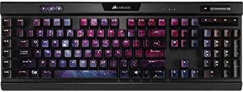 Skinit Decal Skin Compatible with K95 RGB Platinum Mechanical Gaming Keyboard - Officially Licensed StockTrek Galaxy Art The Orion Nebula Pink Design in Saudi Arabia