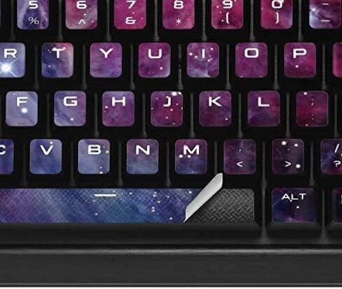 Skinit Decal Skin Compatible with K95 RGB Platinum Mechanical Gaming Keyboard - Officially Licensed StockTrek Galaxy Art The Orion Nebula Pink Design in Saudi Arabia