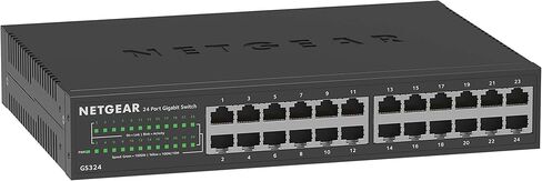 مفتاح غيغابت إيثرنت غير مدارة من 5 منافذ (GS305) - مركز الشبكة الرئيسية، موزع إيثرنت مكتبي، التوصيل والتشغيل، غطاء معدني بدون مراحة، سطح المكتب أو التركيب على الحائط in Kuwait