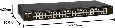 مفتاح غيغابت إيثرنت غير مدارة من 5 منافذ (GS305) - مركز الشبكة الرئيسية، موزع إيثرنت مكتبي، التوصيل والتشغيل، غطاء معدني بدون مراحة، سطح المكتب أو التركيب على الحائط in Kuwait