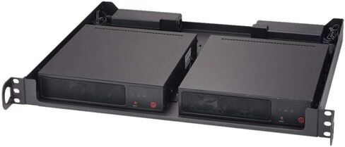Supermicro 208965 ملحق MCP-290-10108-0B صينية نظام مزدوجة لنظام Mini-ITX Brown Box in Saudi Arabia