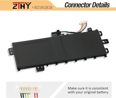 B21N1818 C21N1818 استبدال بطارية الكمبيوتر المحمول لـ ASUS VIVOBOOK 17 X712 X712UA A712 A712E A712EA A712FA A712FB A712JA D712 D712DA D712UA K712K M712DA M712DK S712JA P1701 in Kuwait